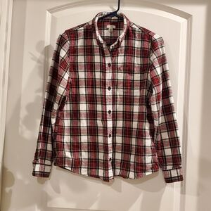 L.L.Bean Plaid Flannel Longsleeve Relax fit